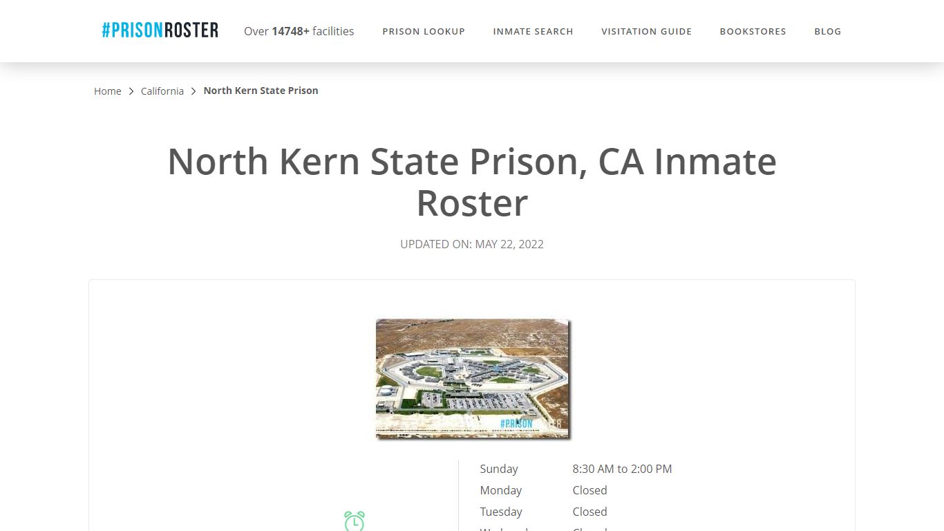 North Kern State Prison, CA Inmate Roster